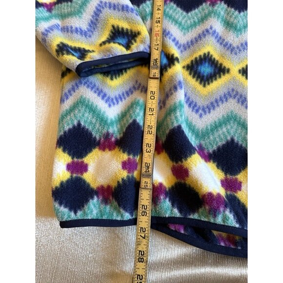 NEW Women's Large Patagonia Synchilla AZTEC Snap-T Fleece Pullover Timber Twist‎ - Picture 4 of 7
